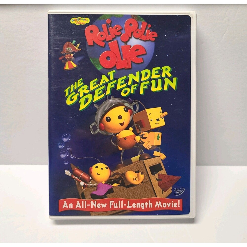 VTG Vintage 2002 DVD Rolie Polie Olie: The Great Defender of Fun